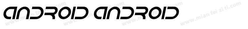 Android Android字体转换
